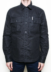 Patrol Shirt // Grey Waxed Canvas