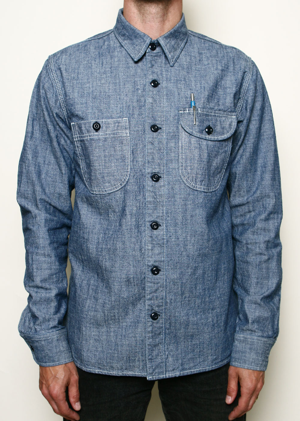Work Shirt // Rinsed Chambray
