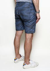 Fatigue Shorts Tiger Camo Blue