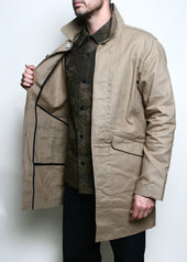 Trench Coat Dry Wax Canvas