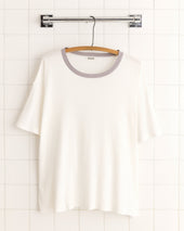 Rib Boxy Tee