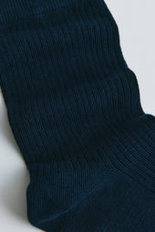 Rib Socks in Midnight
