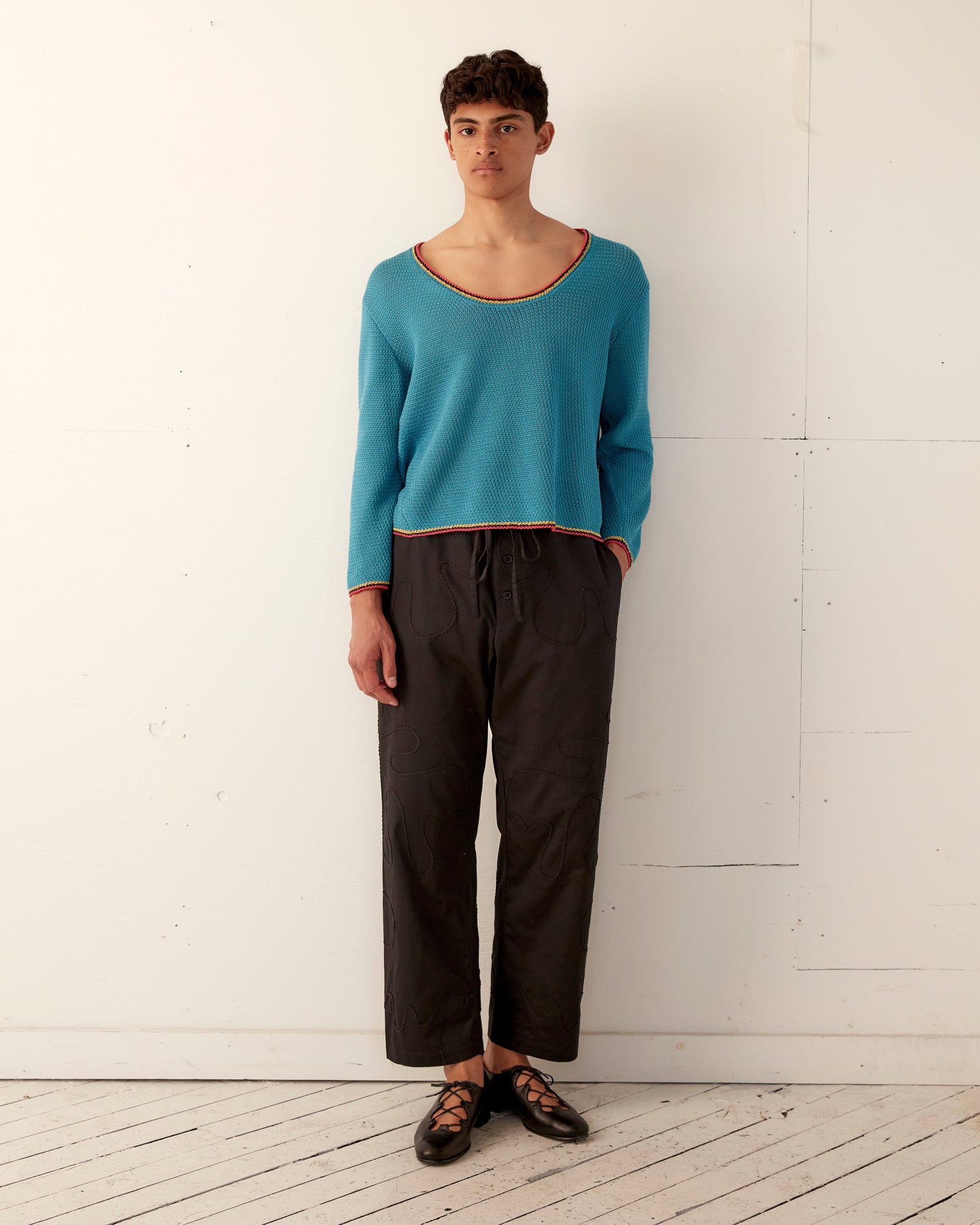 Rickrack Pajama Pants