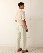 Rickrack Pajama Pants Green