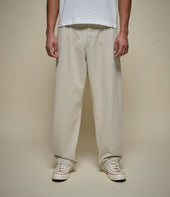 Pleated Twill Pants