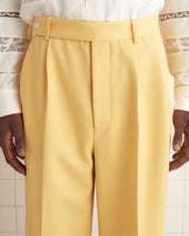 Riding Twill Trousers - Yellow