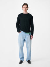 Riso Denim Pant in Bleached Wash