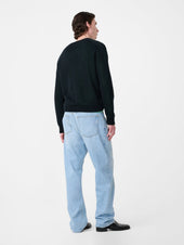 Riso Straight Leg Pant In Bleached Wash