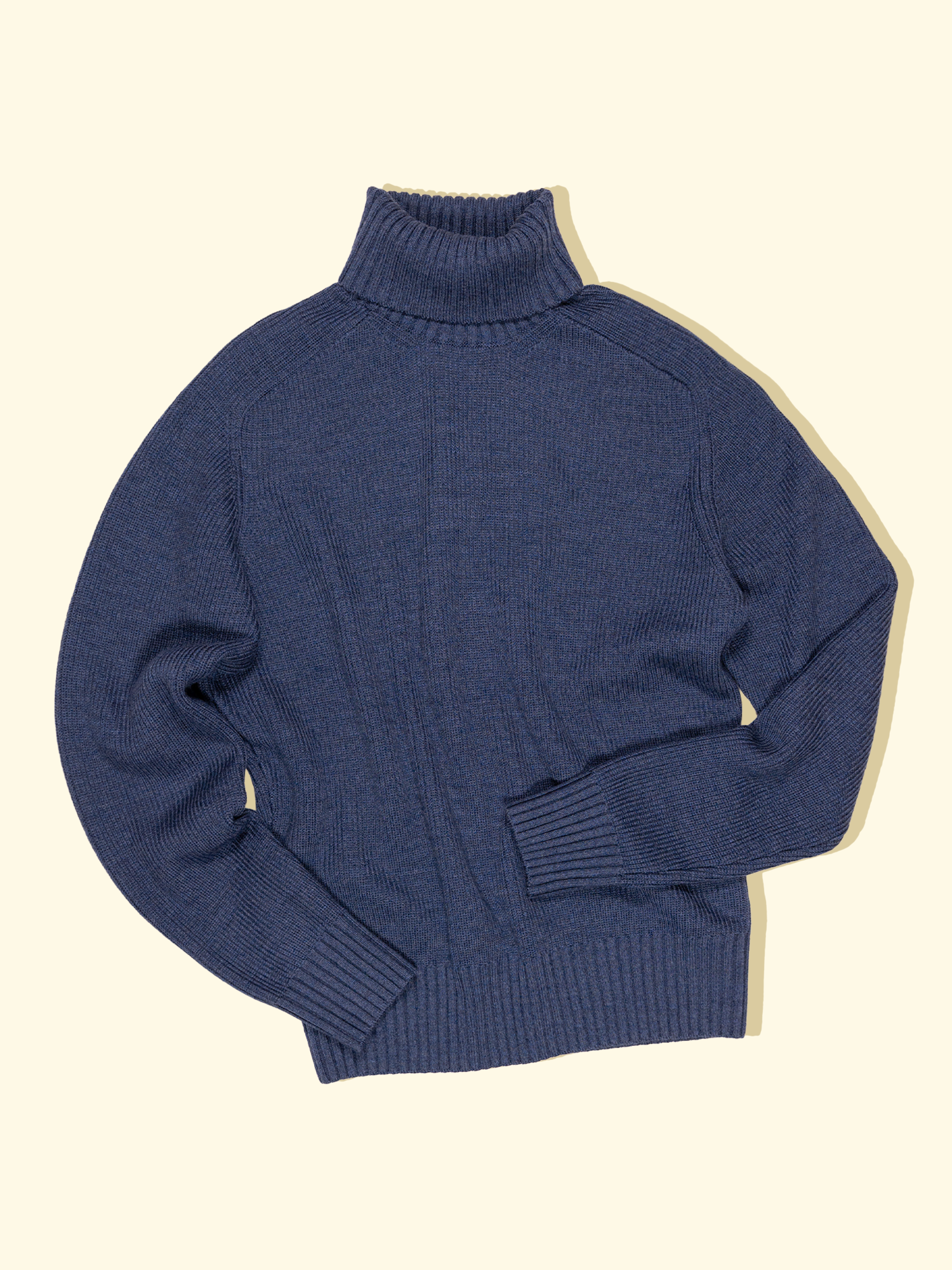 Merino Wool Rollneck Delft The Anthology