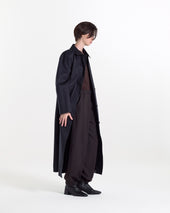 Long Rubberised Raincoat