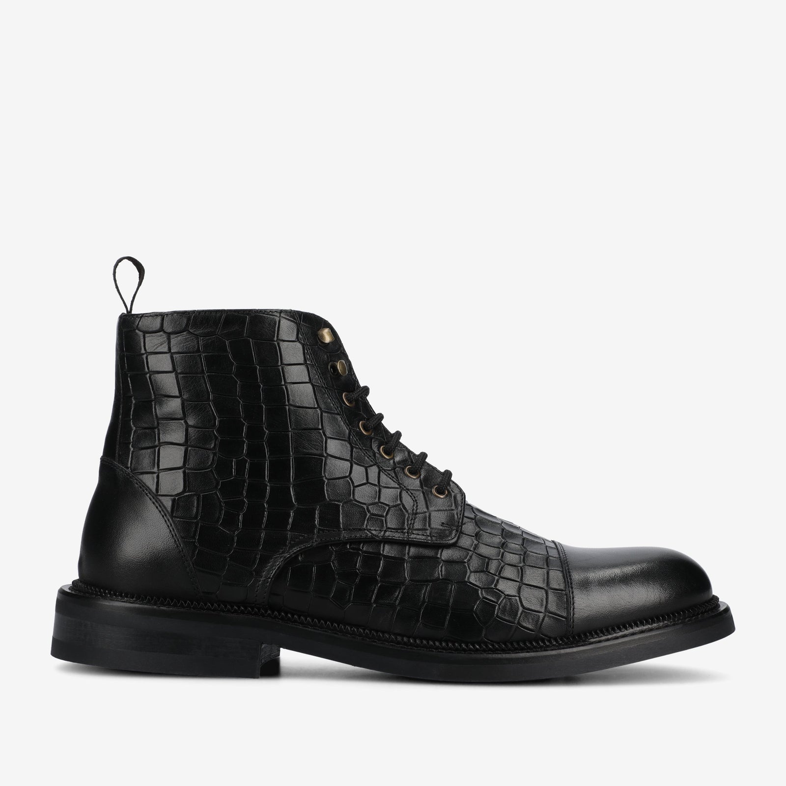 The Rome Boot In Croco