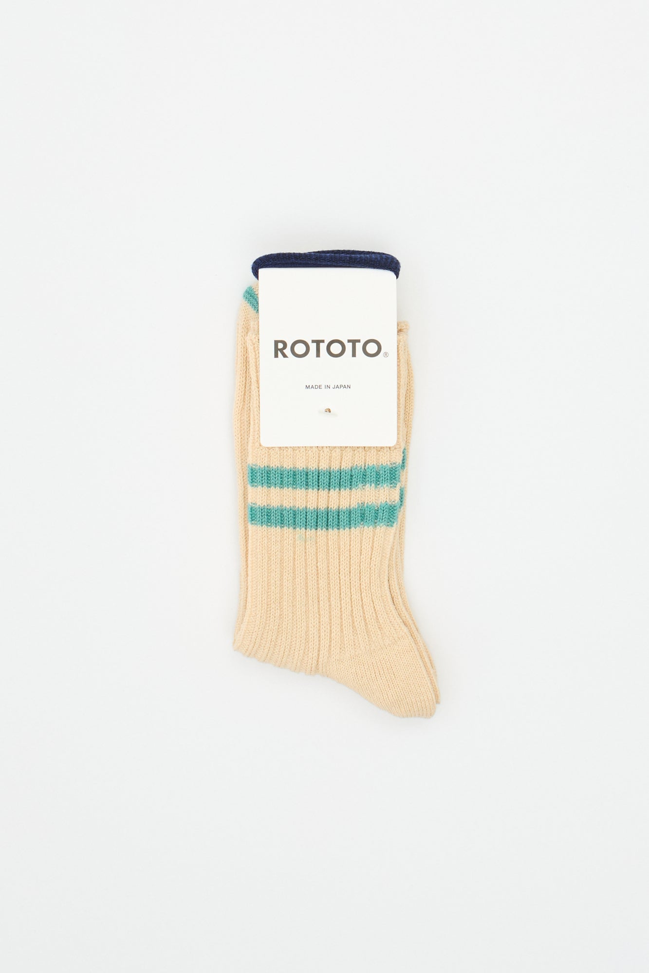 Hemp Organic Cotton Stripe White Sand