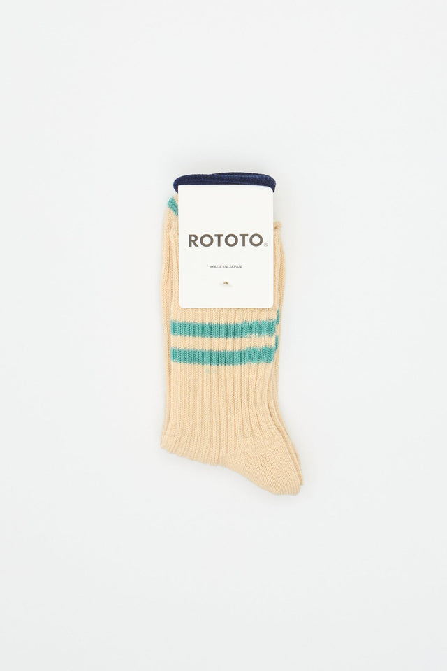 Hemp Organic Cotton Stripe White Sand