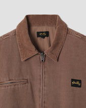 Roughneck Collared Bomber (Washed Acorn)