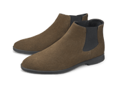 Rover Boots In Northern Green Glove Suede