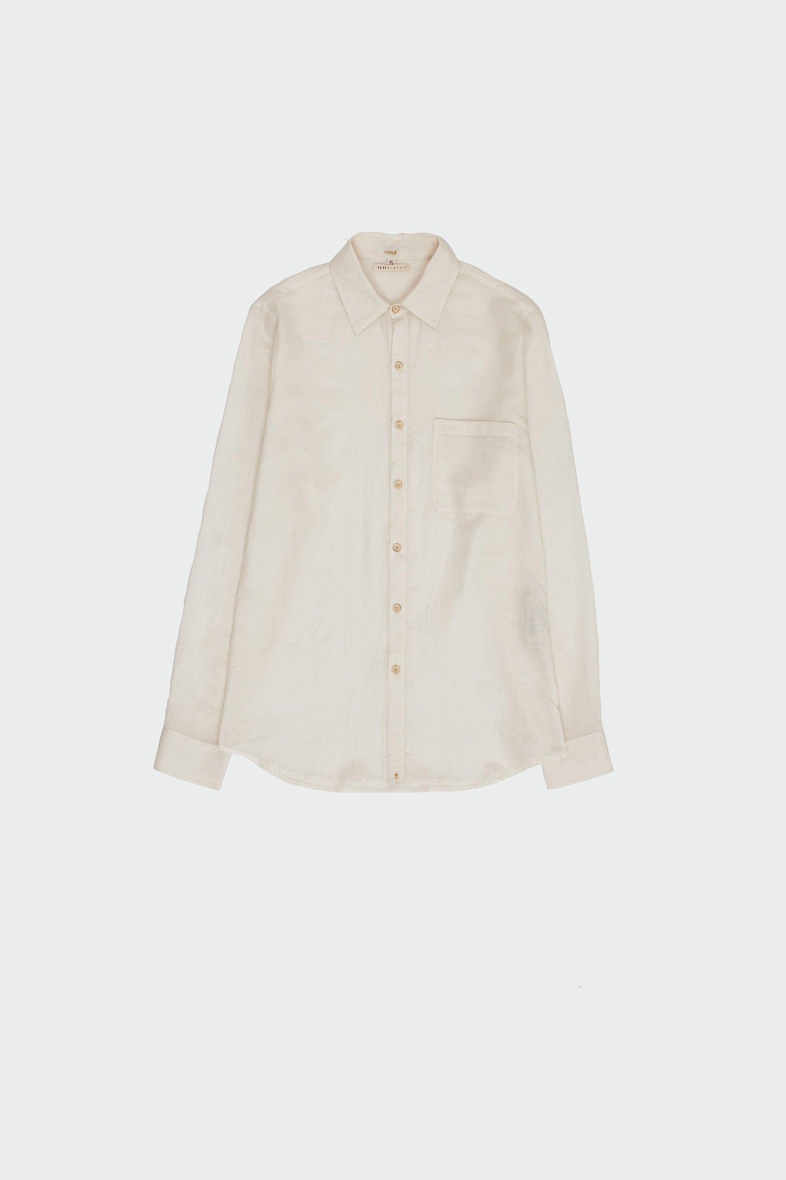Cotton Silk Blend Men Shirt