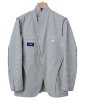 Lightweight Wool Seersucker Jacket