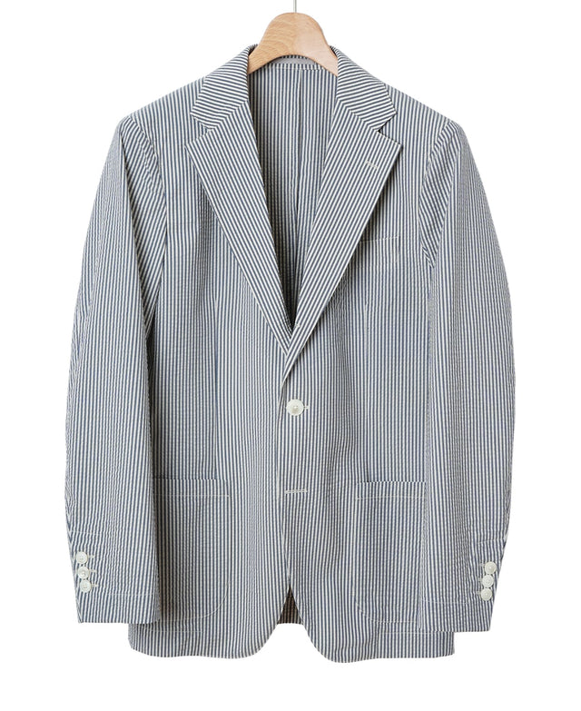 Lightweight Wool Seersucker Jacket