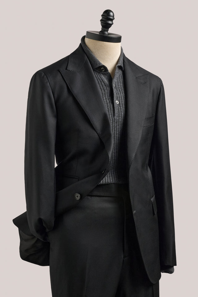 Collins Suit Blazer - Wool - Black