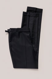 Collins Suit Trousers - Wool - Black