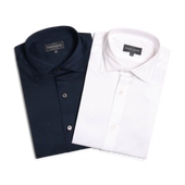 Casual Collar Single Cuff Shirt In Jersey
