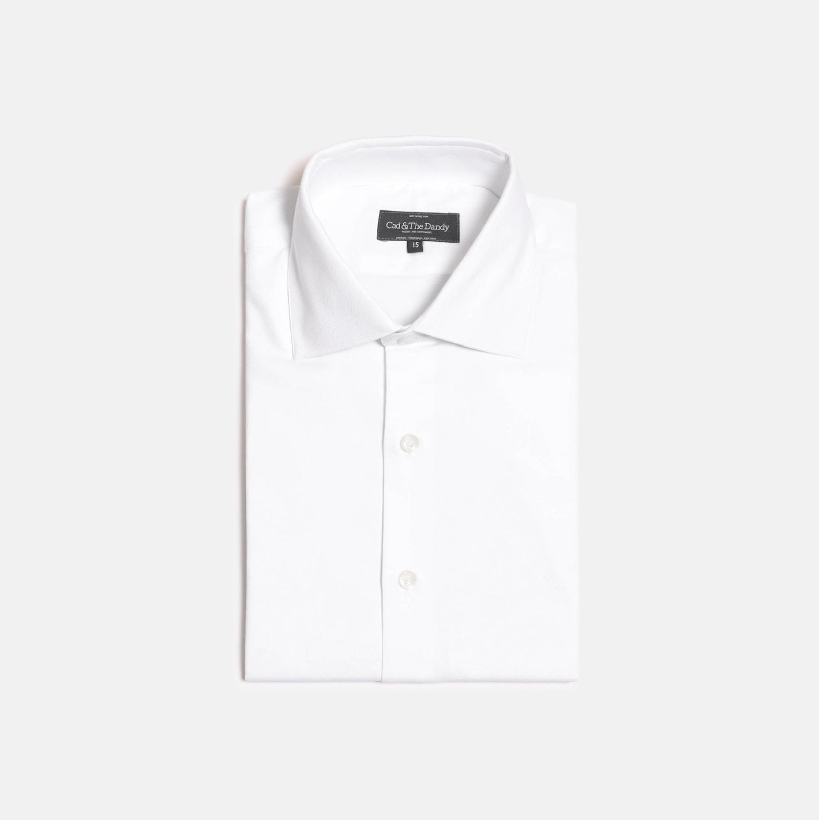 Cutaway Collar In Plain Weave