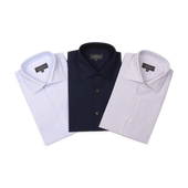 Classic Collar Single Cuff Shirt In Twill