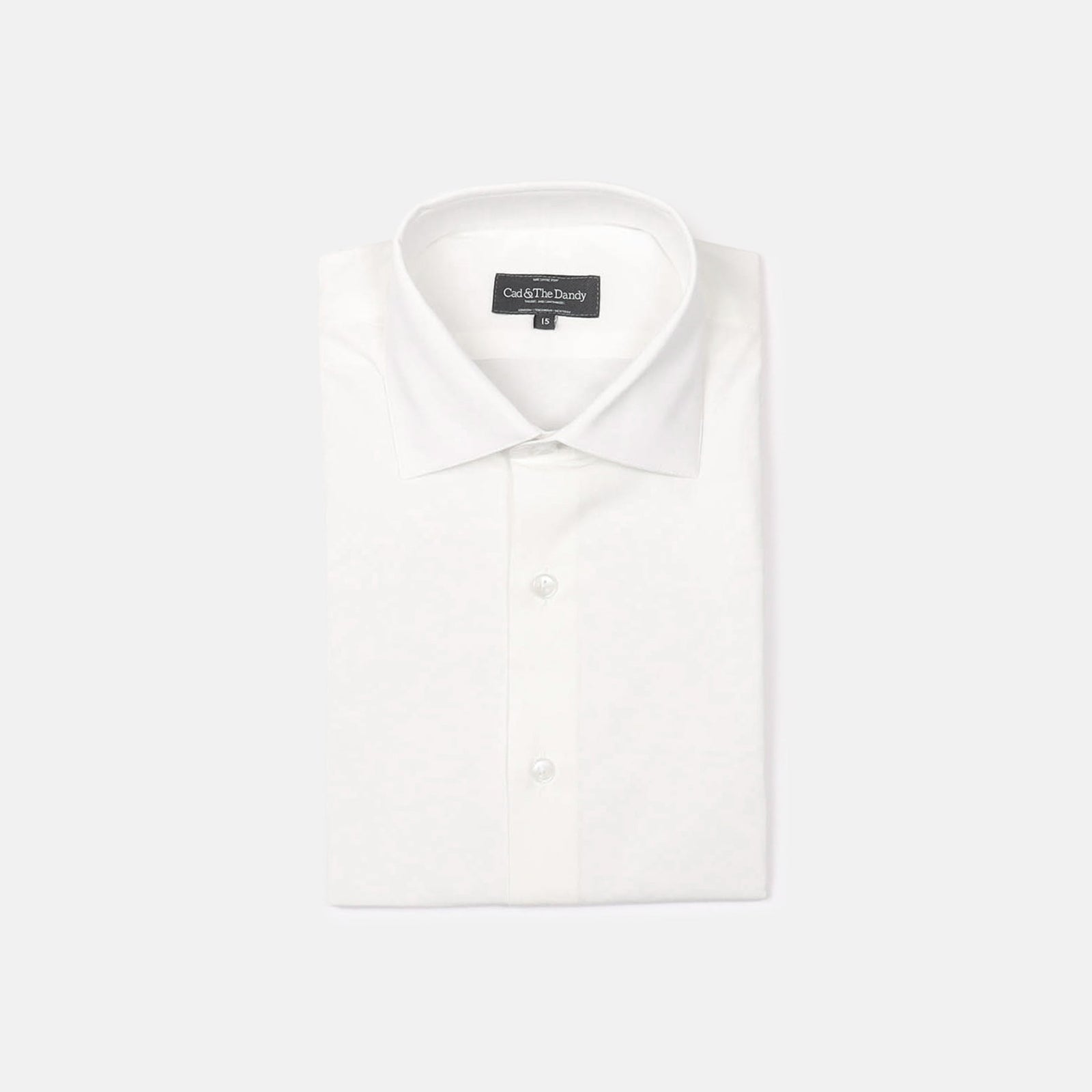 Cutaway Collar Shirt In Poplin