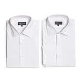 Classic Collar Single Cuff Shirt In Poplin