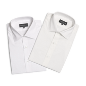 Classic Collar Single Cuff Shirt In Poplin