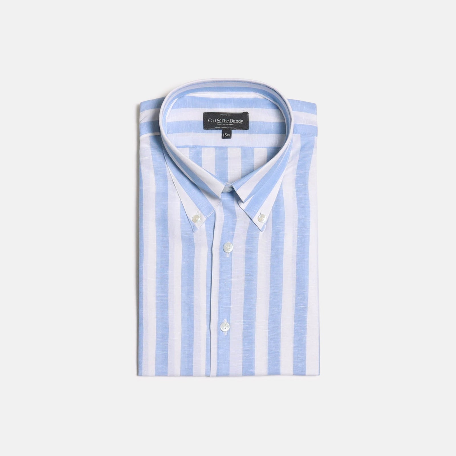 Button Down Shirt In Wide Stripe