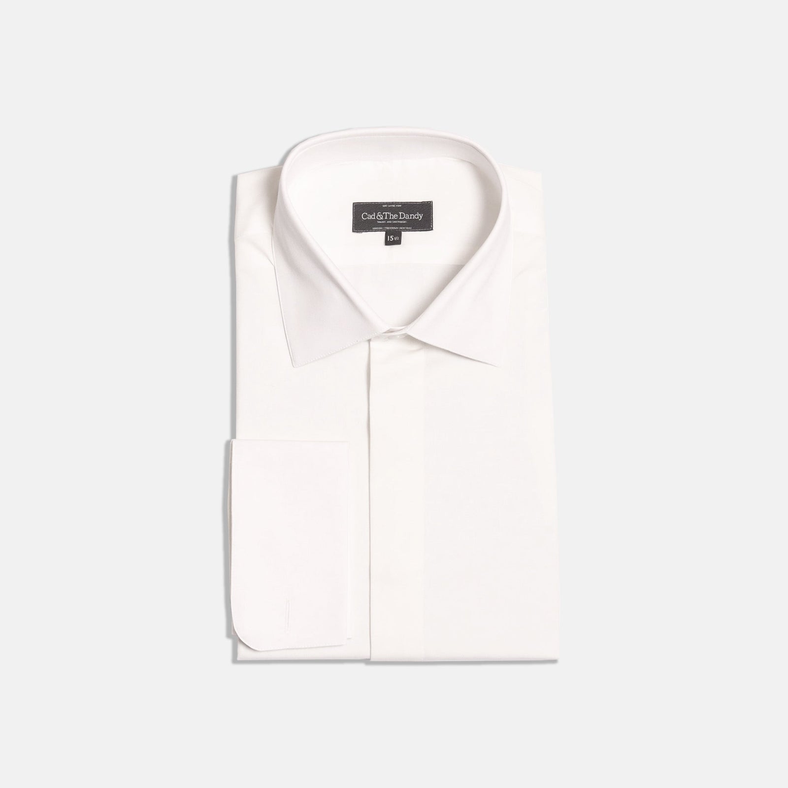 Classic Collar Dress Shirt In Poplin