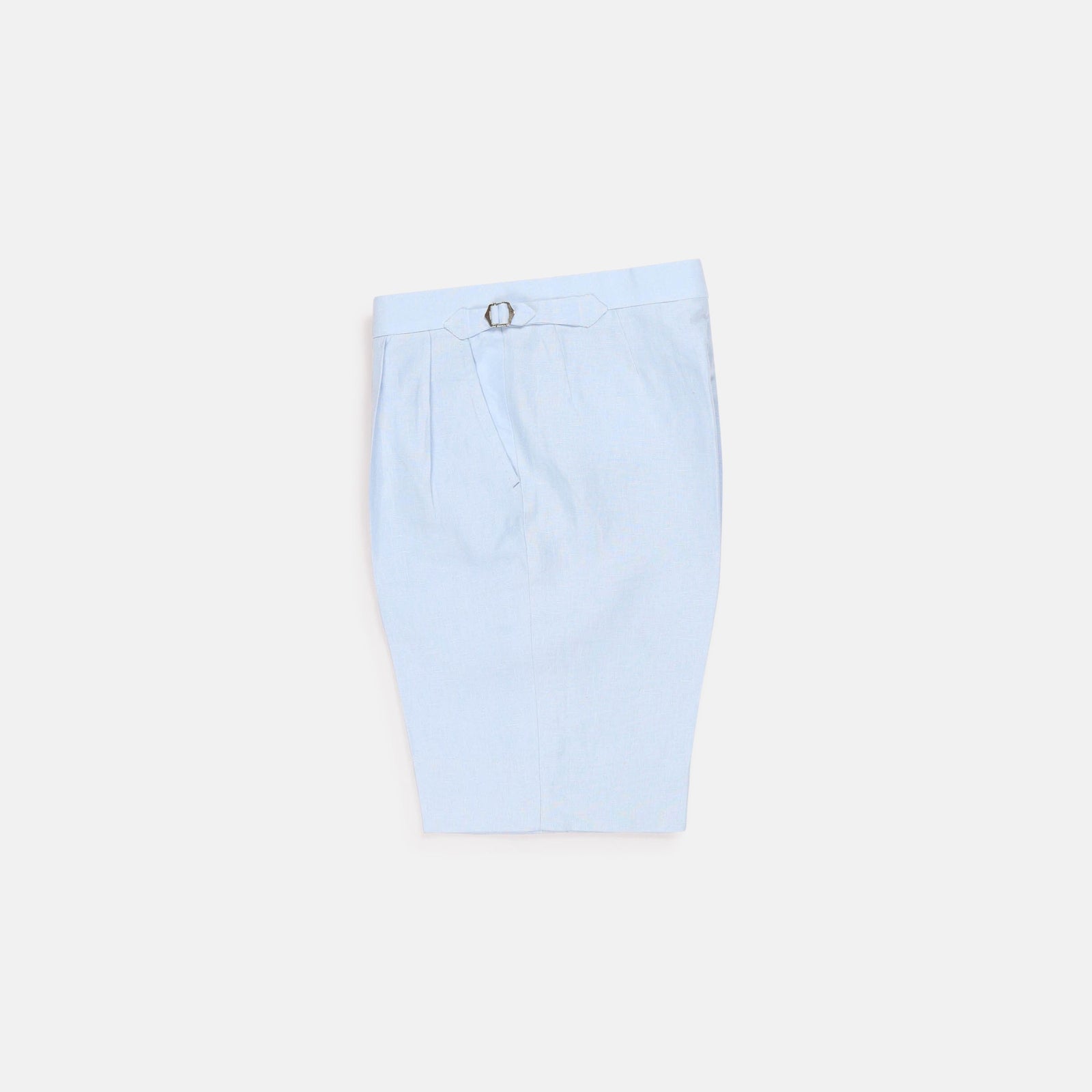 Pleated Shorts In Linen