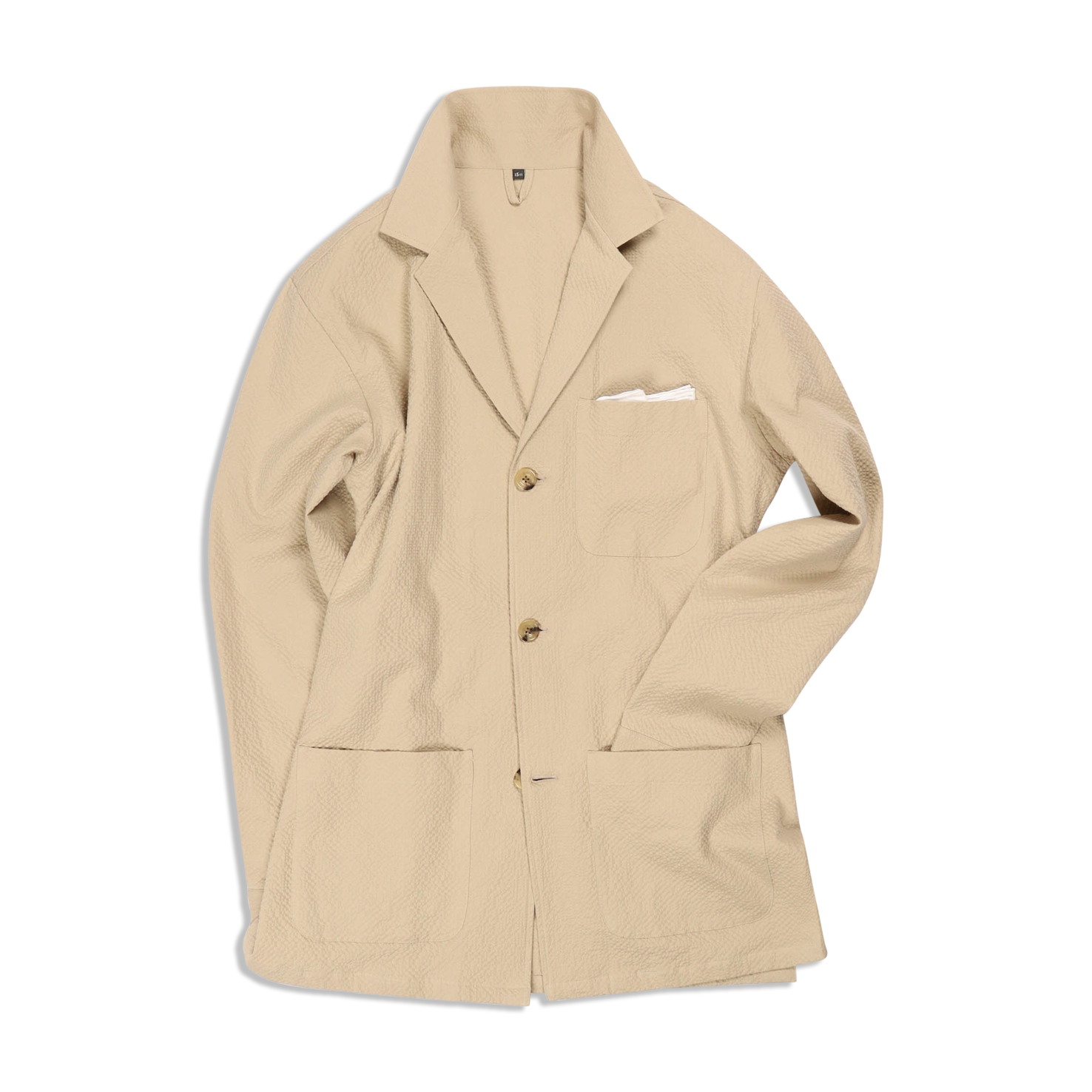 Painters Jacket In Seersucker