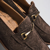 The Russell In Floral Suede