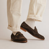 The Russell In Floral Suede