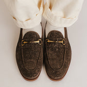 The Russell In Floral Suede