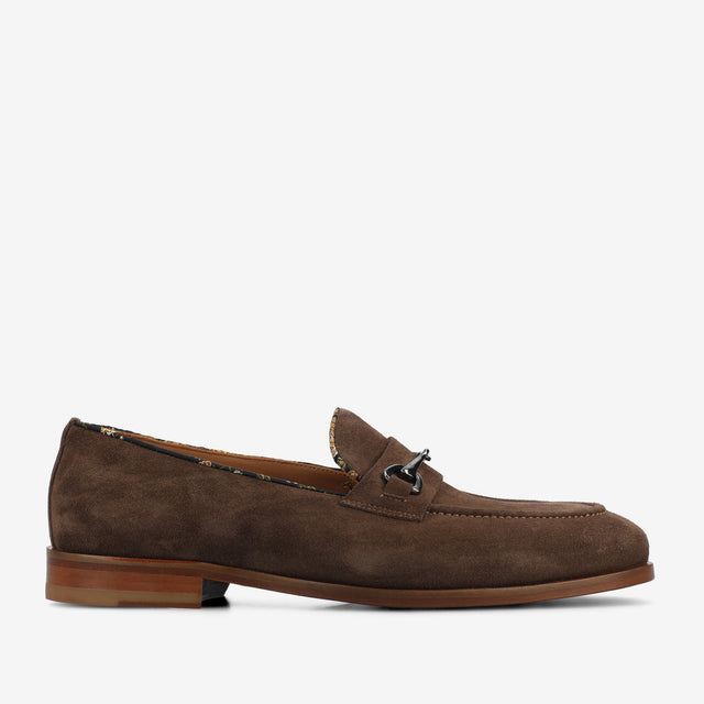 The Russell in Taupe Suede