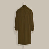 Long Microfibre Raincoat In