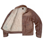 Ranch Blouse "Bison" - Brown Veg-Tan Leather