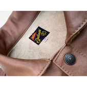 Ranch Blouse "Bison" - Brown Veg-Tan Leather