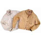 Ranch Blouse "Randall" - Natural Veg-Tan Leather