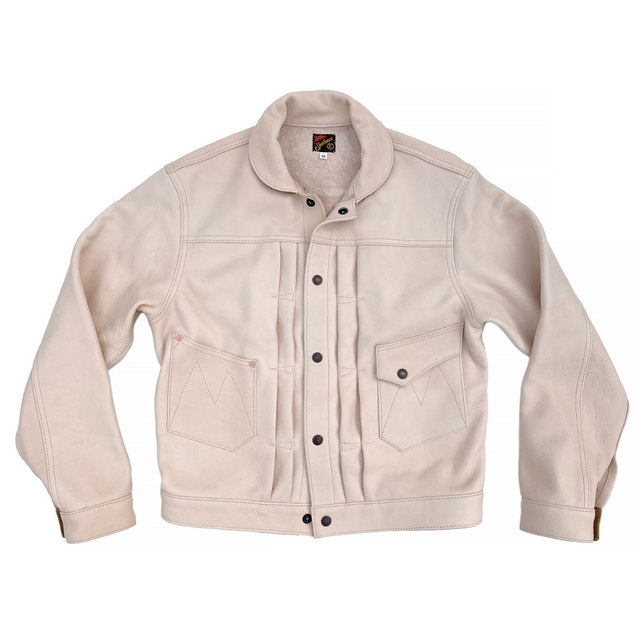 Ranch Blouse "Randall" - Natural Veg-Tan Leather