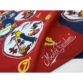 Ranch Kerchief - "JV" - Red