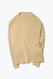 Long Sleeve Knit T Shirt Naturally Dyed Cotton Moulin