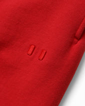 Flag Fleece Sweatpant Red Unisex