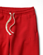 Flag Fleece Sweatpant Red Unisex