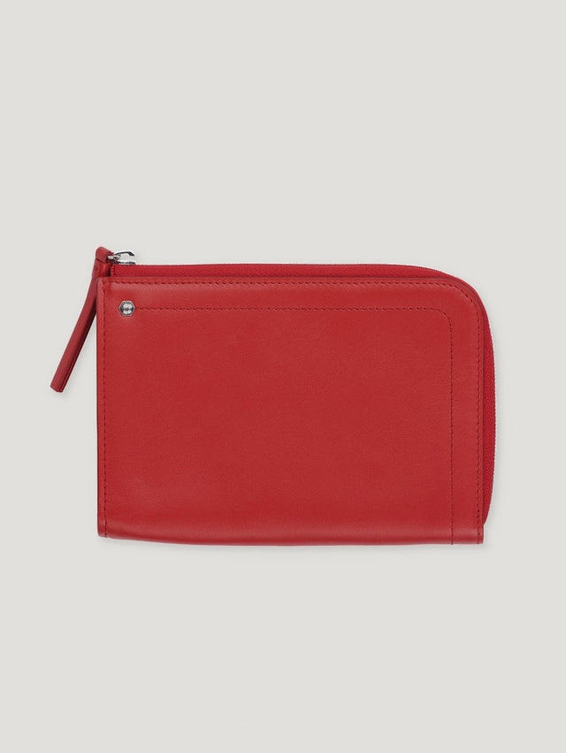 Red Hex Half Medium Wallet 1945