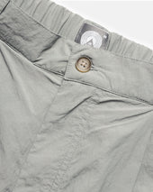 EMERY PLEATED BIG SHORTS - LUNAR ROCK FEATHERWEIGHT MICRO RIPSTOP NYLON