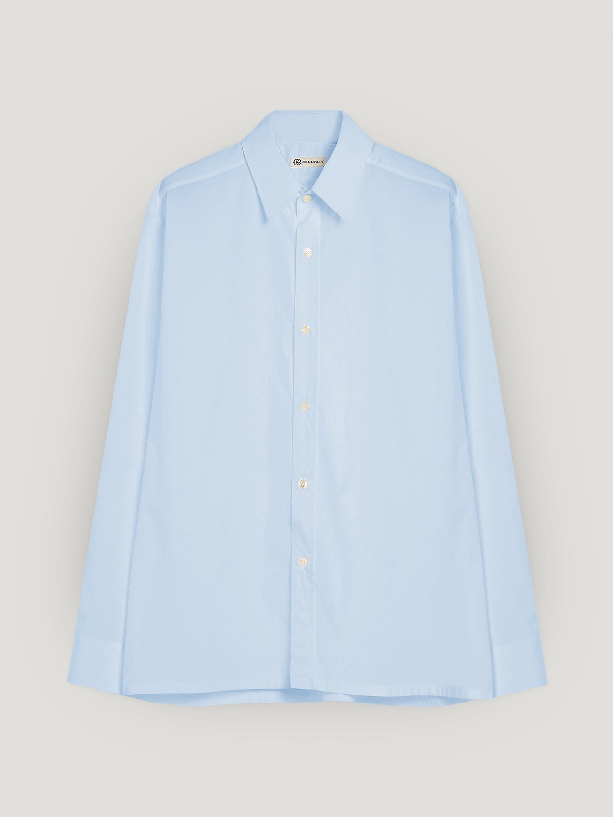 Pale Regular Collar Single Cuff Shirt